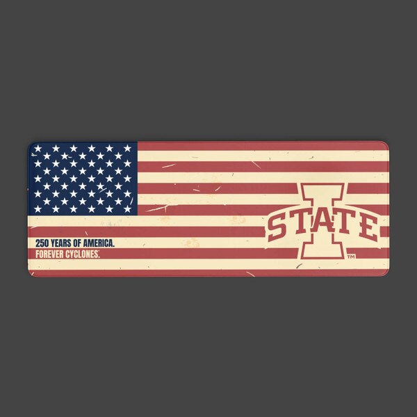 Patriotic Iowa State Deskpad